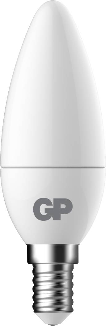 GP GPCNLE14STD823C3 LED EEK F (A - G) E14 Kerzenform 5.6 W = 40 W Warmweiß (Ø x L) 35 mm x 107 mm 3 St.