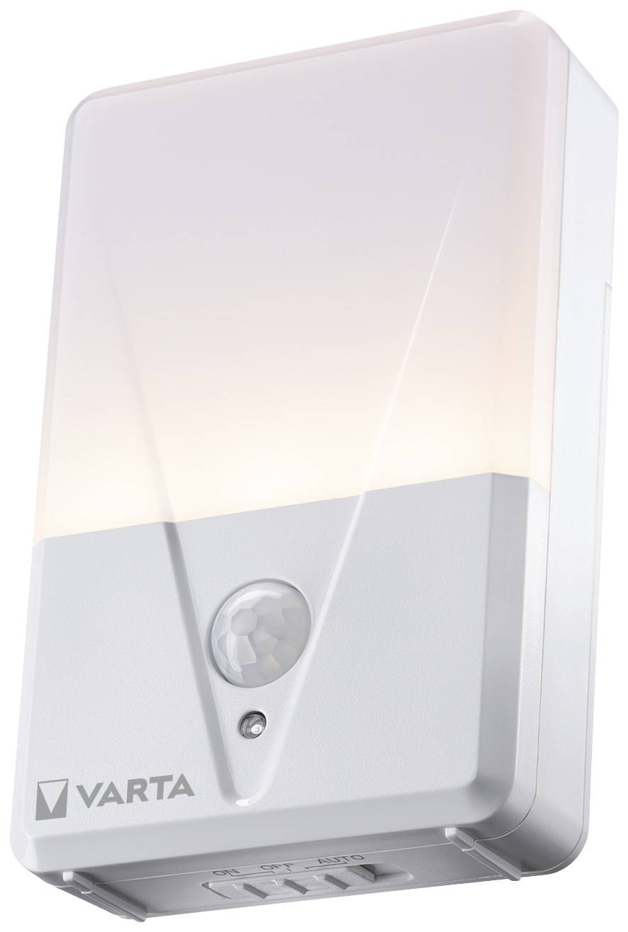 Varta Motion Sensor Night Light 16624101421 Nachtlicht mit Bewegungsmelder LED Weiß