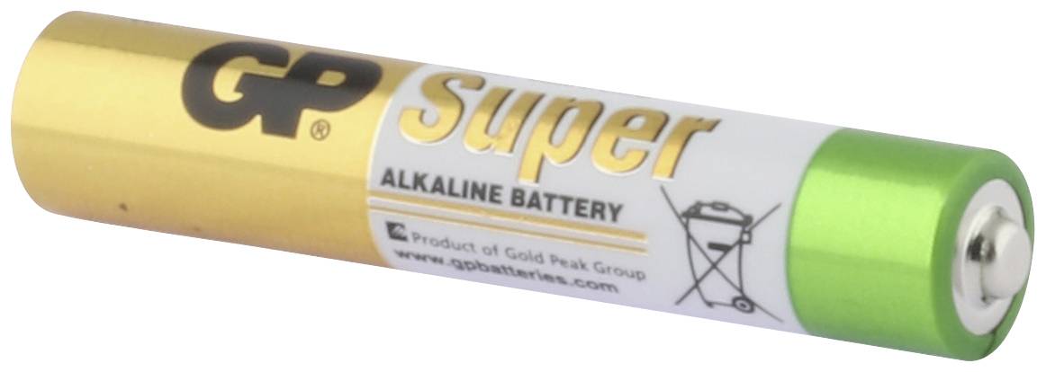 GP Super Mini (AAAA)-Batterie Mini (AAAA) Alkali-Mangan 1.5V 2St.