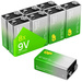 GP Batteries Super 9 V Block-Batterie Alkali-Mangan 9 V 8 St.