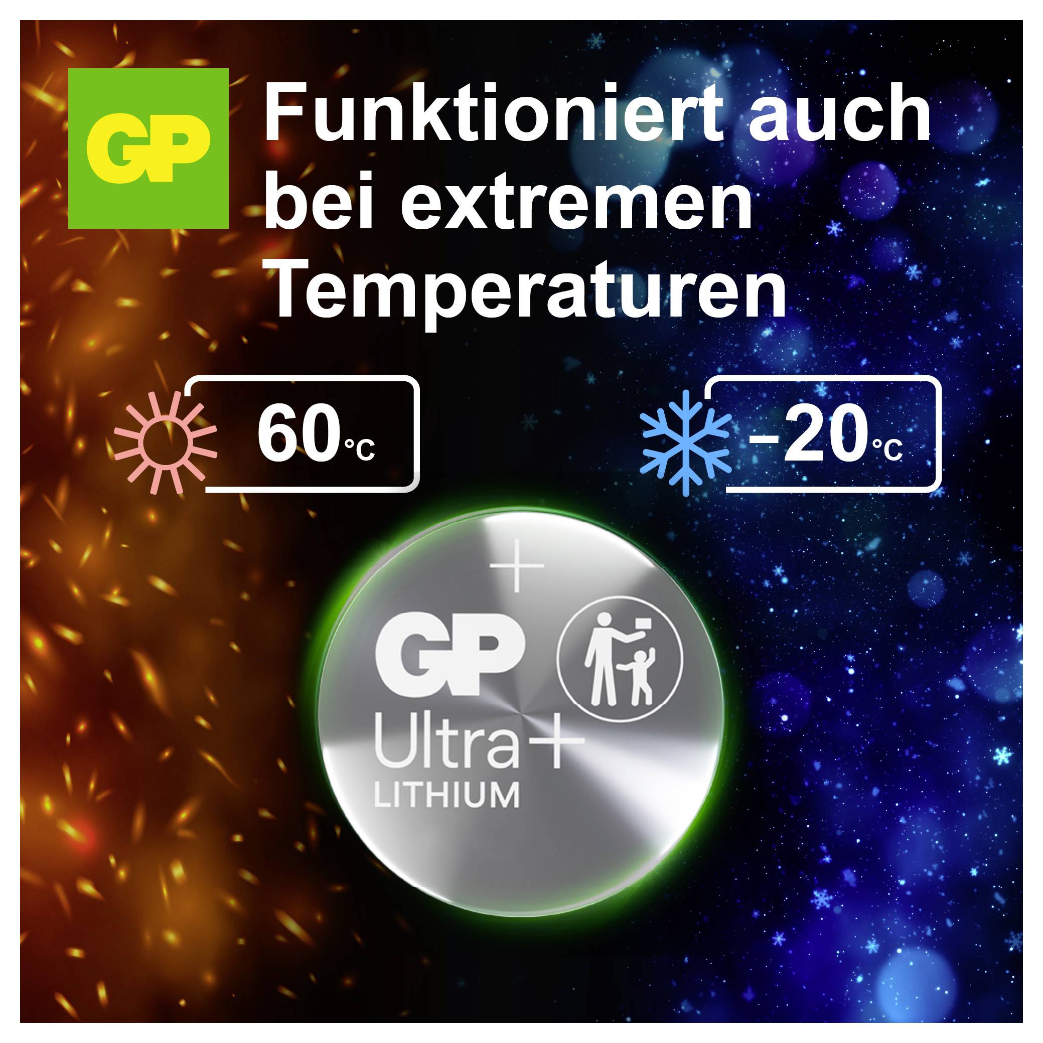 GP Knopfzelle CR1620 3V 1 St. Lithium GPCR1620