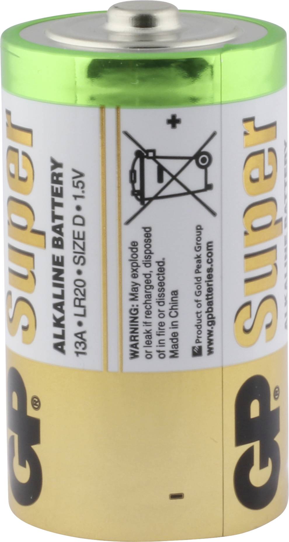 GP Batteries Super Mono (D)-Batterie Alkali-Mangan 1.5 V 2 St.