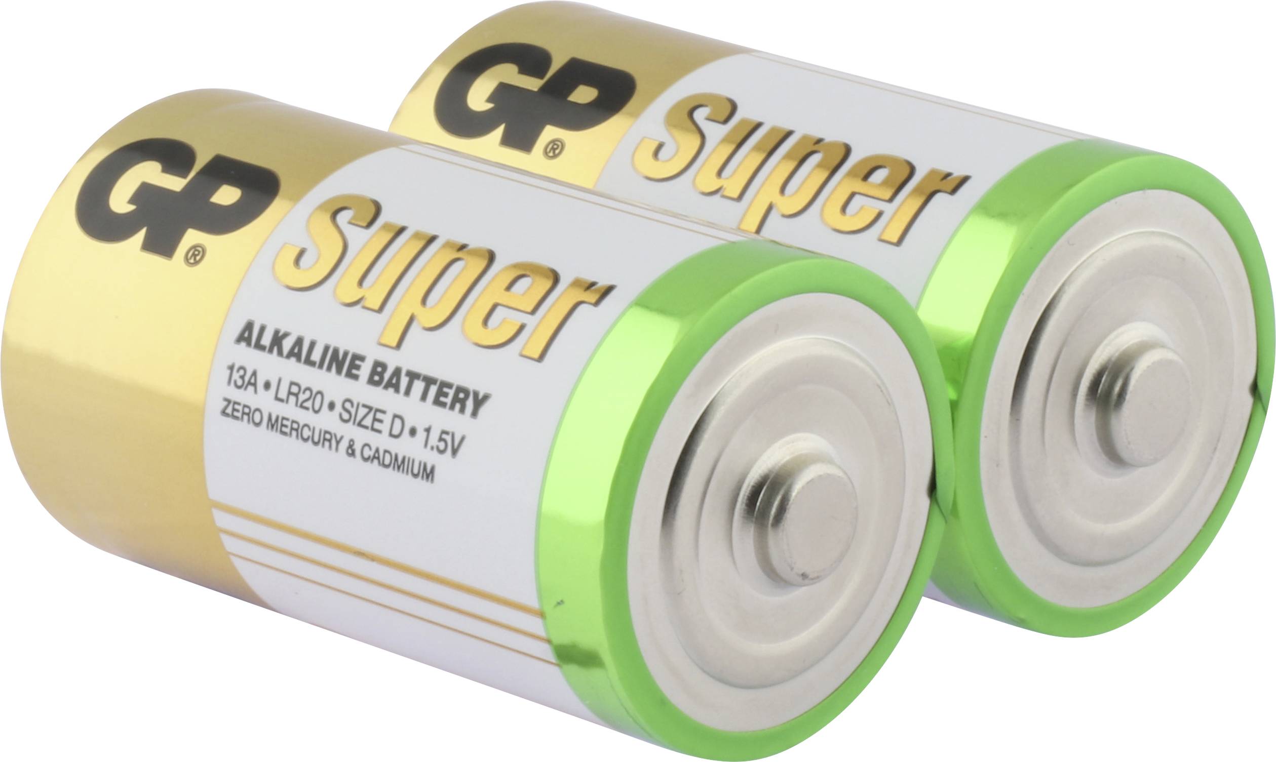 GP Batteries Super Mono (D)-Batterie Alkali-Mangan 1.5 V 2 St.