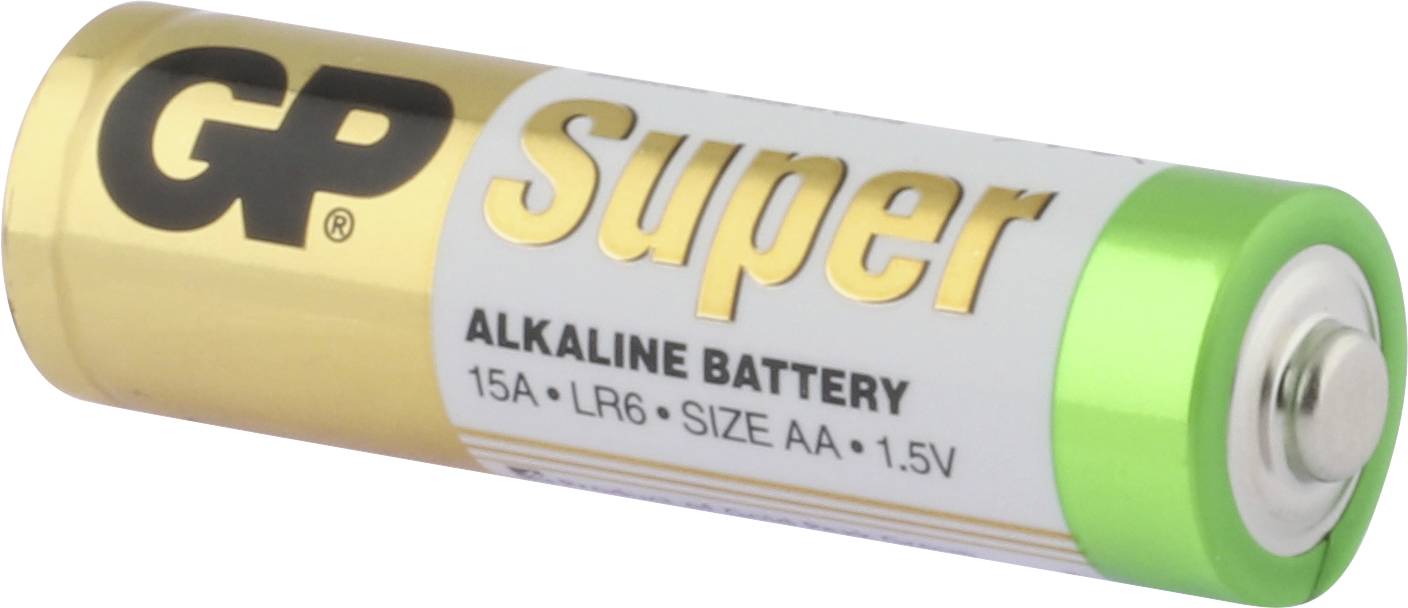 GP Super Mignon (AA)-Batterie Alkali-Mangan 1.5V 4St.