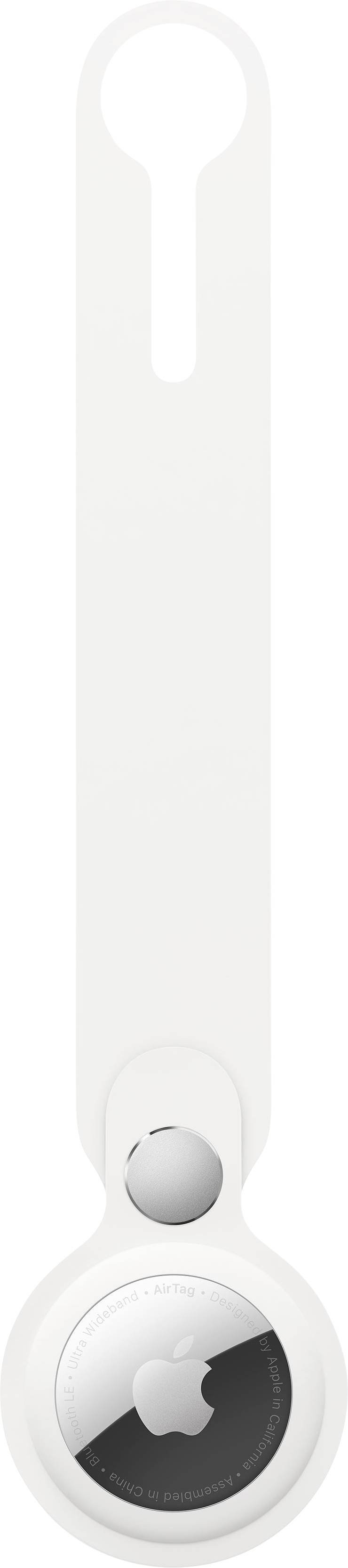 Apple AirTag Anhänger Polyurethan Weiß