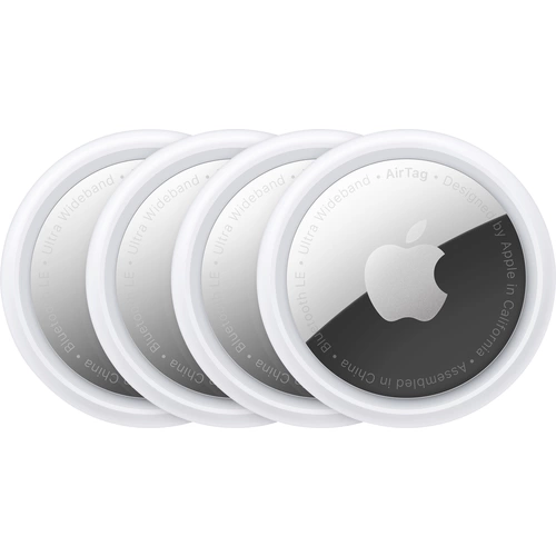 Apple AirTag Weiß-Silber 4 St. Apple AirTag Weiß-Silber 4 St.