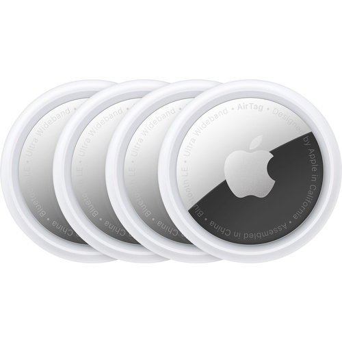 Apple AirTag Weiß-Silber 4St.