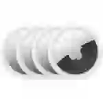 Apple AirTag Weiß-Silber 4St. Apple AirTag Weiß-Silber 4St.