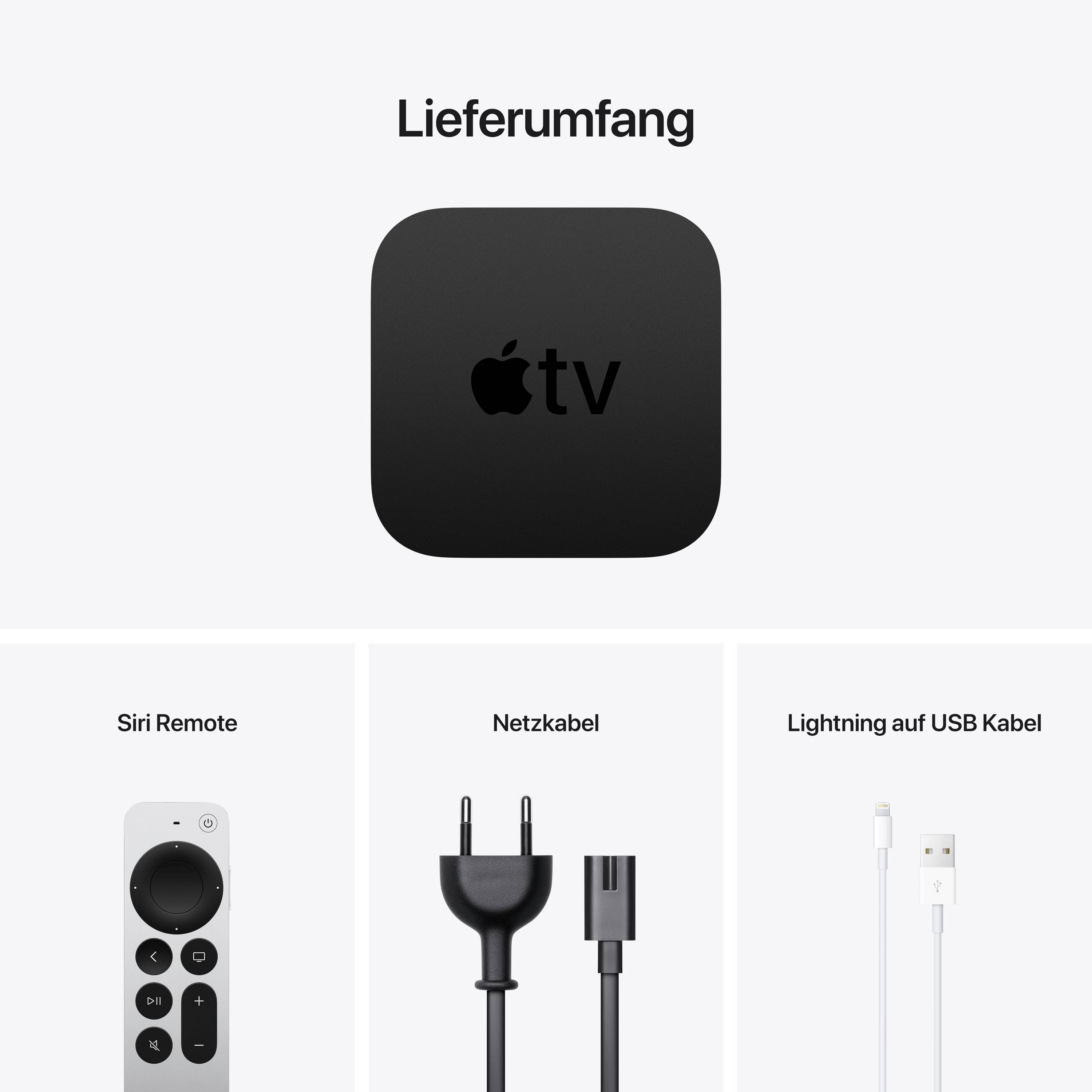 Apple TV 4K - Upgrade für deinen Fernseher 32GB