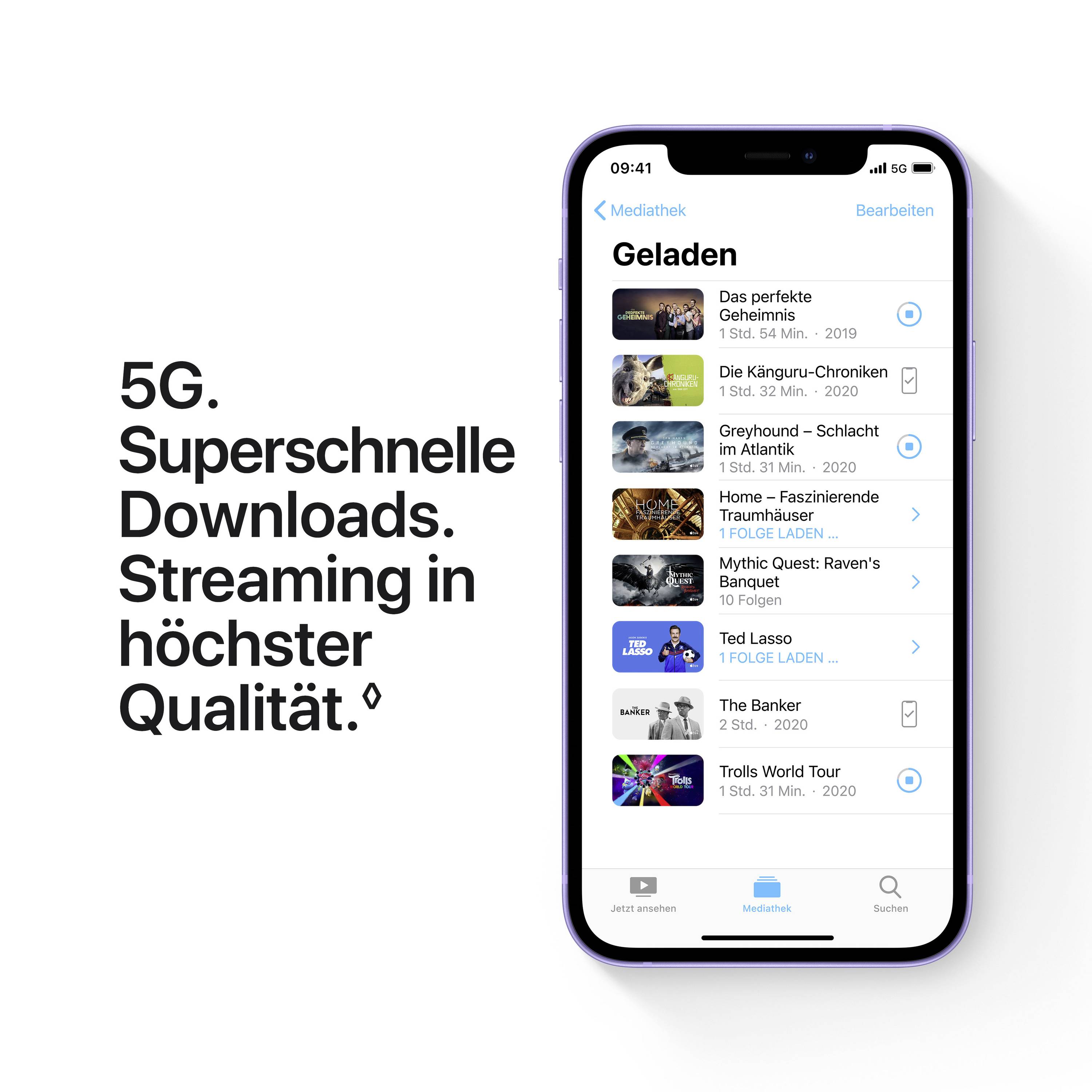 Apple iPhone 12 Purple 256 GB 15.5 cm (6.1 Zoll)