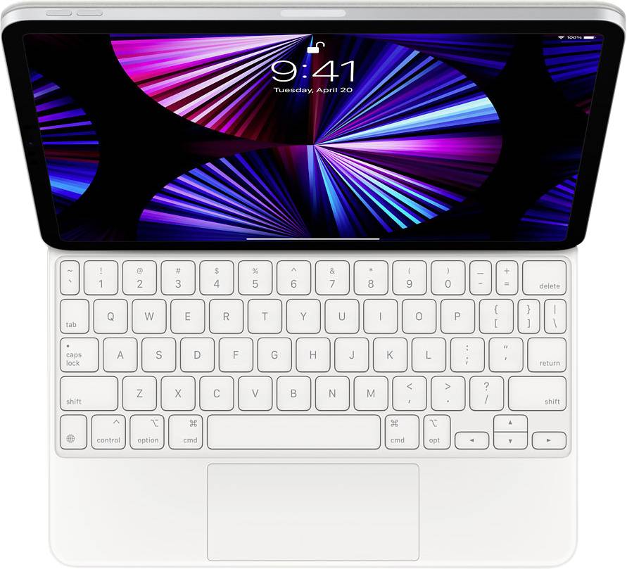 Apple Magic Keyboard Tablet-Tastatur mit Hülle Passend für Marke (Tablet): Apple iPad Air (5. Generation), iPad Air