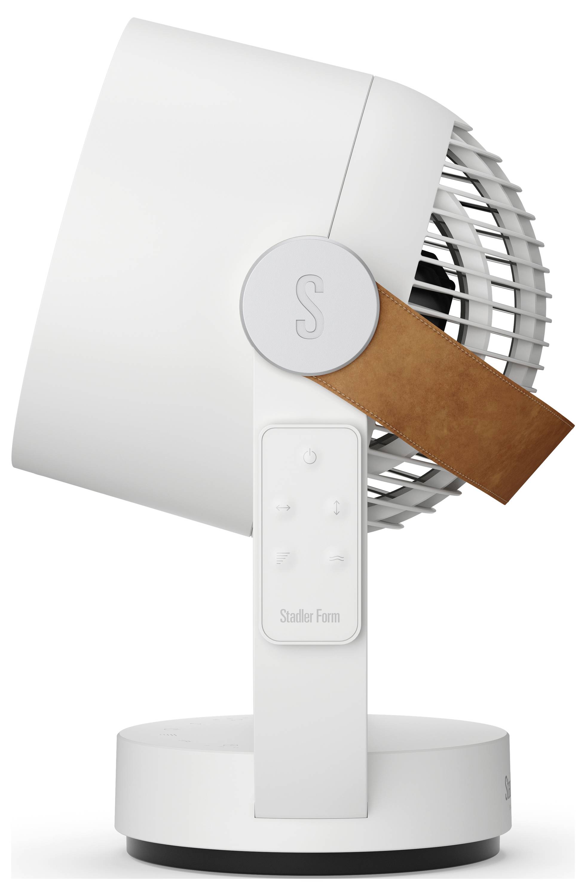 Stadler Form Leo 3D-Luftzirkulator 18W (L x B x H) 205 x 240 x 330mm Weiß Schwenkbar, Timer