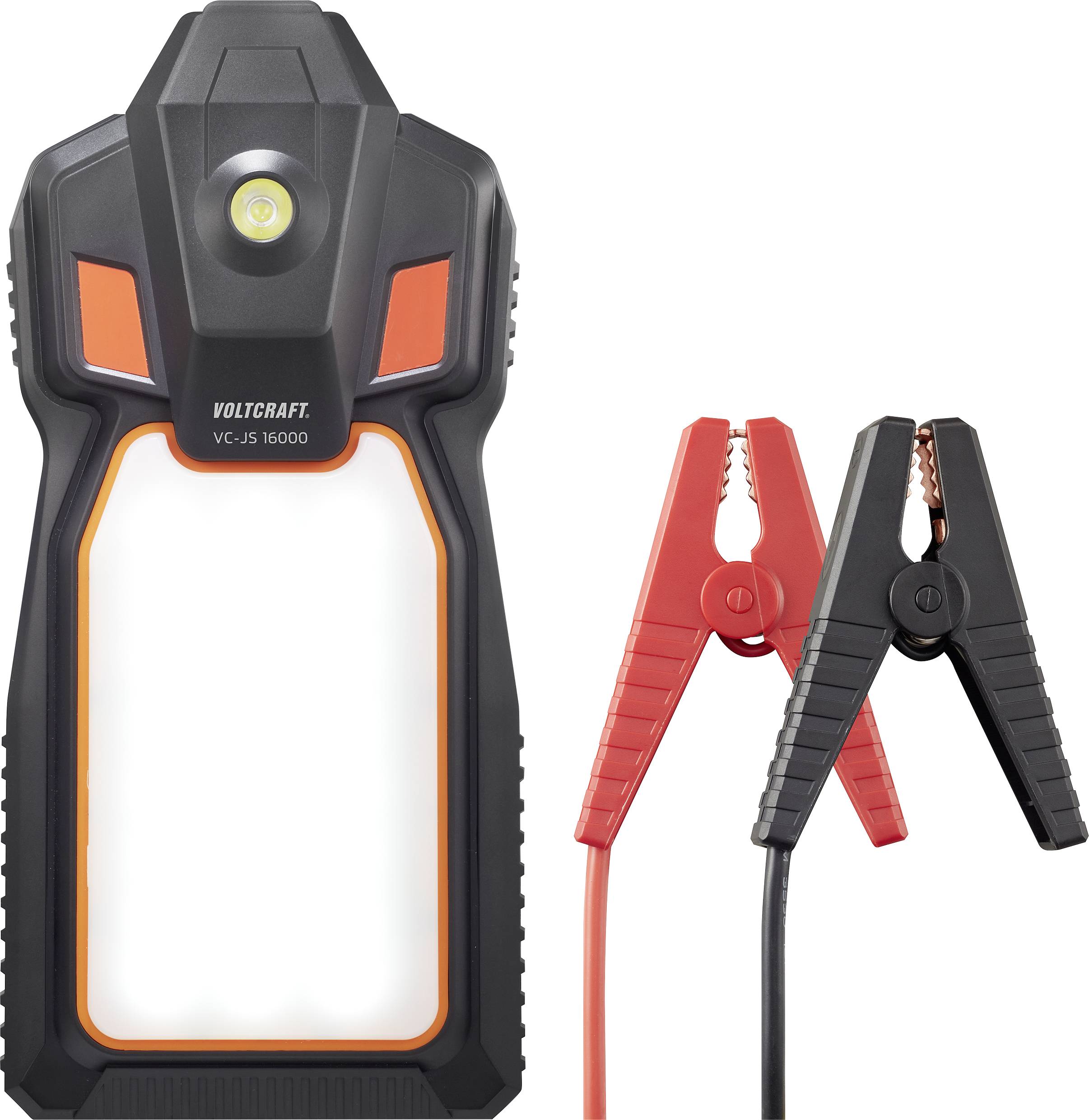 VOLTCRAFT Schnellstartsystem VC-JS 16000 VC-11846425 Starthilfestrom (12 V)=1200A 12 V-Ausgang 1x, Lade- und Aufbewahrungsstation