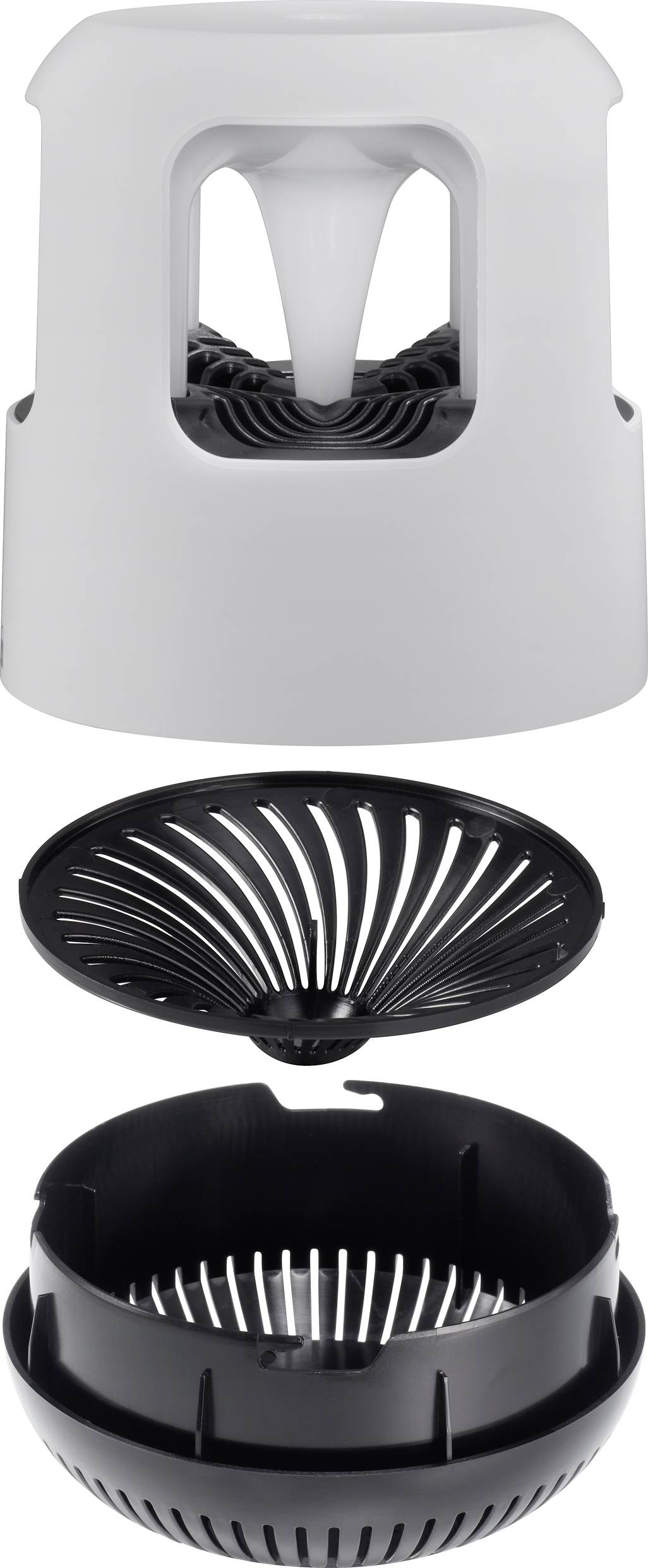 BT 1-20 BT-2369288 UV-Insektenfänger UV-Licht (Ø x H) 122mm x 155mm Weiß/Schwarz 1St.