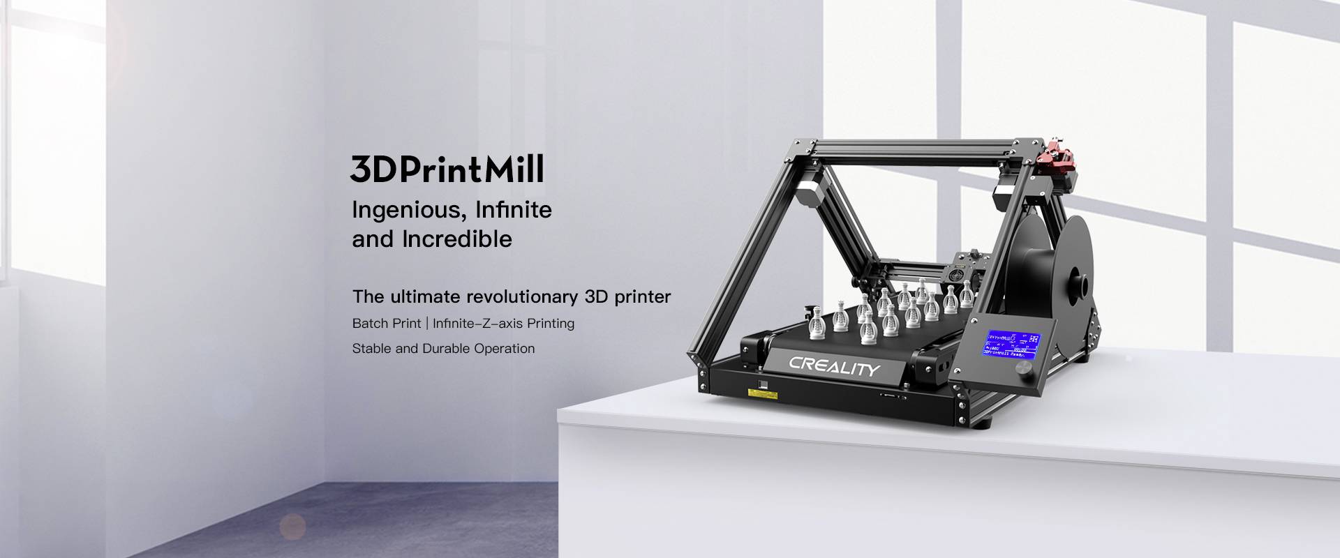 Creality CR-30 Printmill 3D Drucker Bausatz inkl. Filament