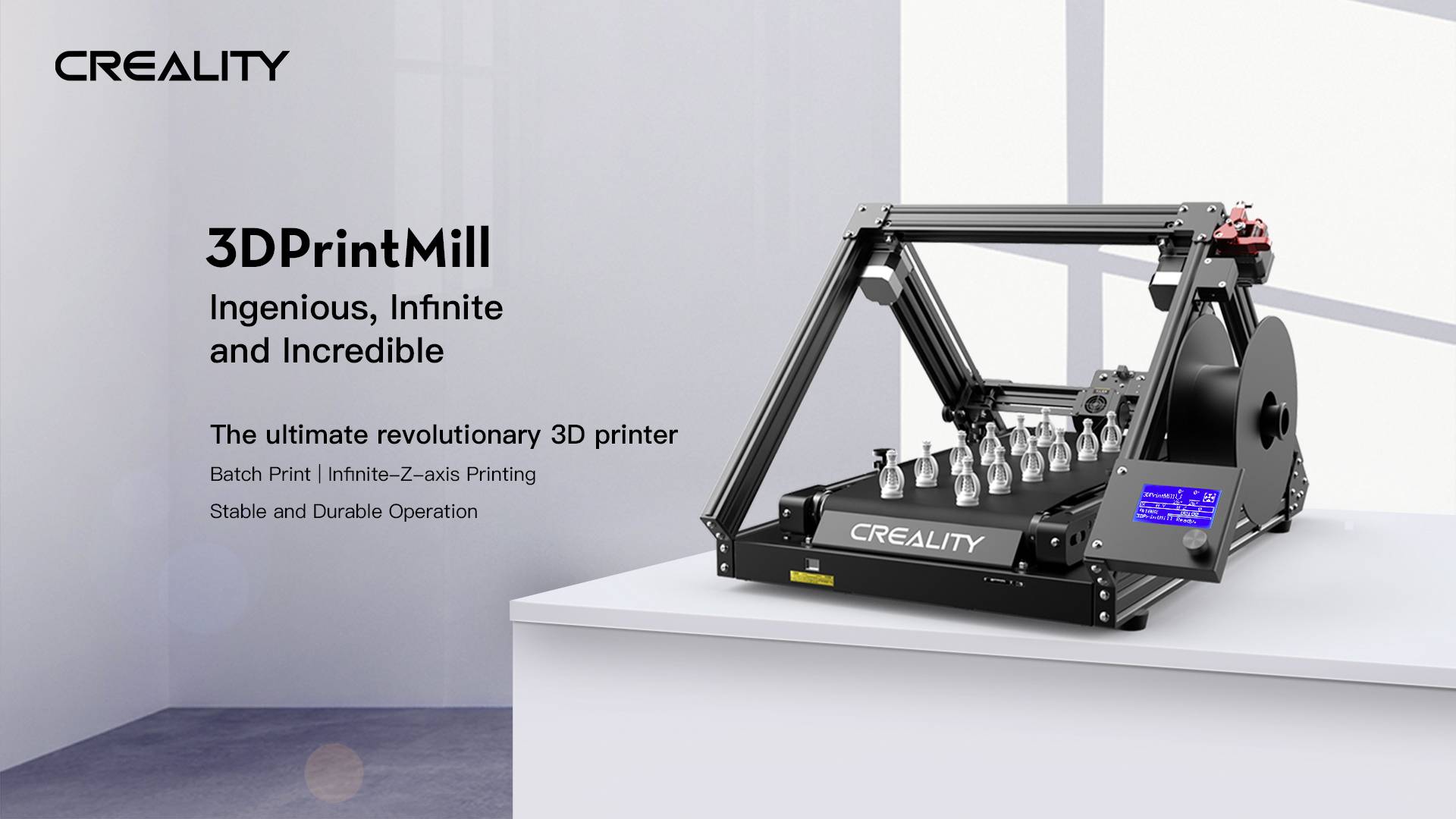 Creality CR-30 Printmill 3D Drucker Bausatz inkl. Filament