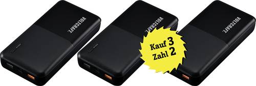 VOLTCRAFT PB-17C Kauf 3 - zahl 2 Powerbank (Zusatzakku) LiPo 10000 mAh