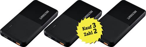 VOLTCRAFT PB-19C Kauf 3 - zahl 2 Powerbank (Zusatzakku) LiPo 20000 mAh