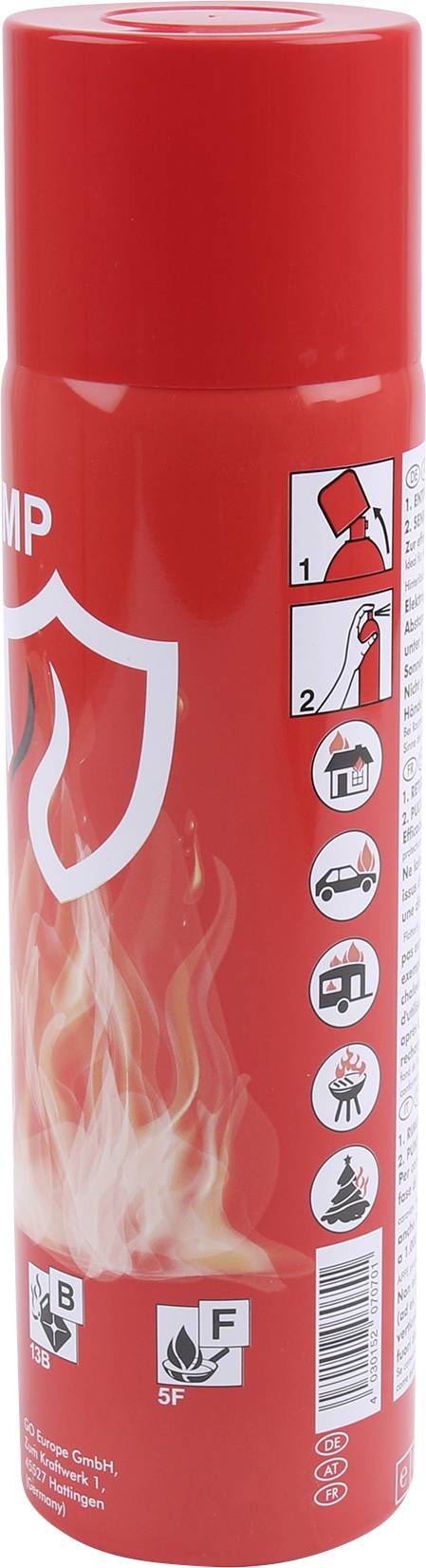 Olympia Schaumfeuerlöschspray 500 ml Brandklasse: A, B, F Inhalt 1 St.
