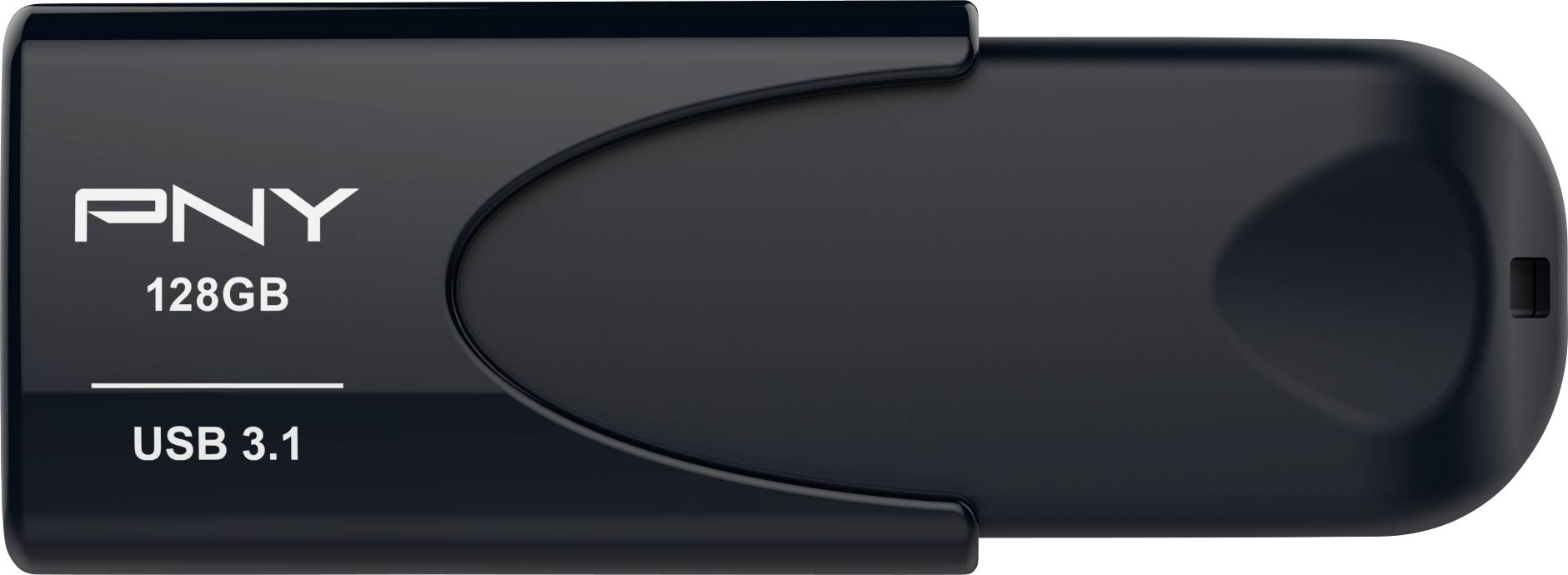 PNY Attaché 4 3.1 128GB USB-Stick 128 GB Schwarz FD128ATT431KK-EF USB 3.1 Gen 1
