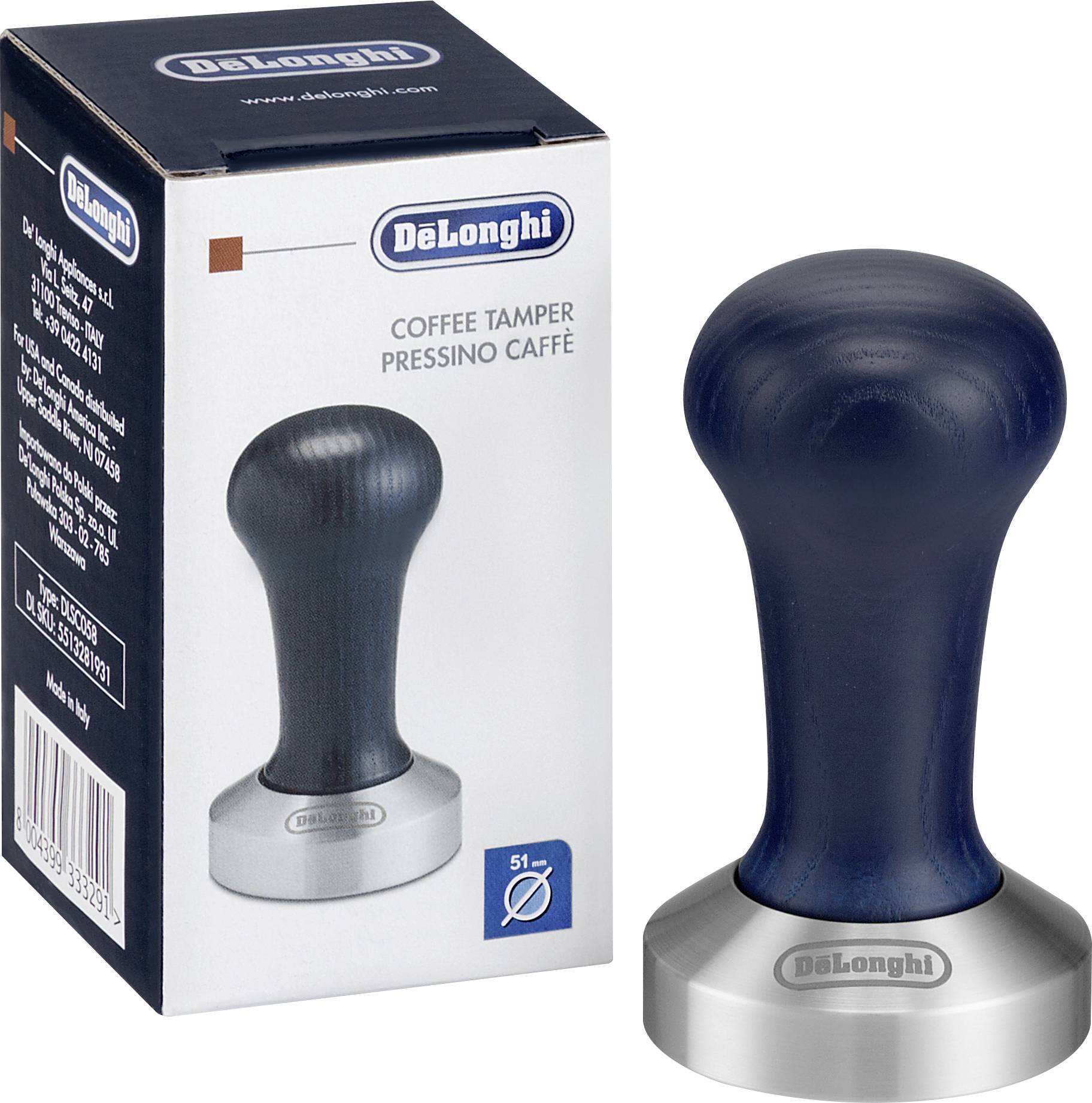 DeLonghi DLSC058 DLSC058 Tamper für Siebträger