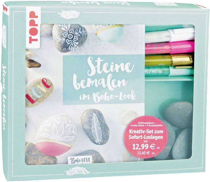 Kreativ-Set Steine bemalen