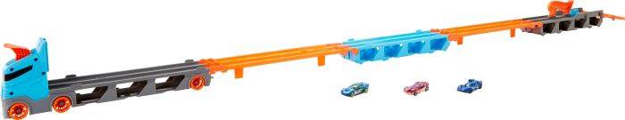 Mattel LKW Modell Rennbahn-Transporter Fertigmodell LKW Modell