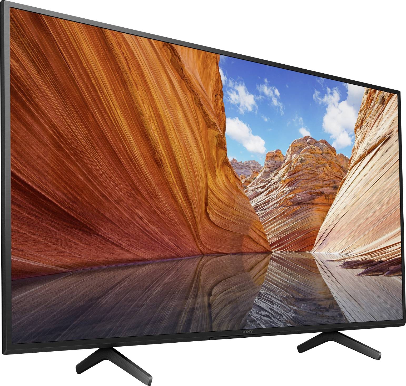 Sony BRAVIA KD-43X80J LED-TV 108 cm 43 Zoll EEK G (A - G) DVB-T2, DVB-C, DVB-S2, UHD, Smart TV, WLAN, PVR ready, CI+ Schwarz