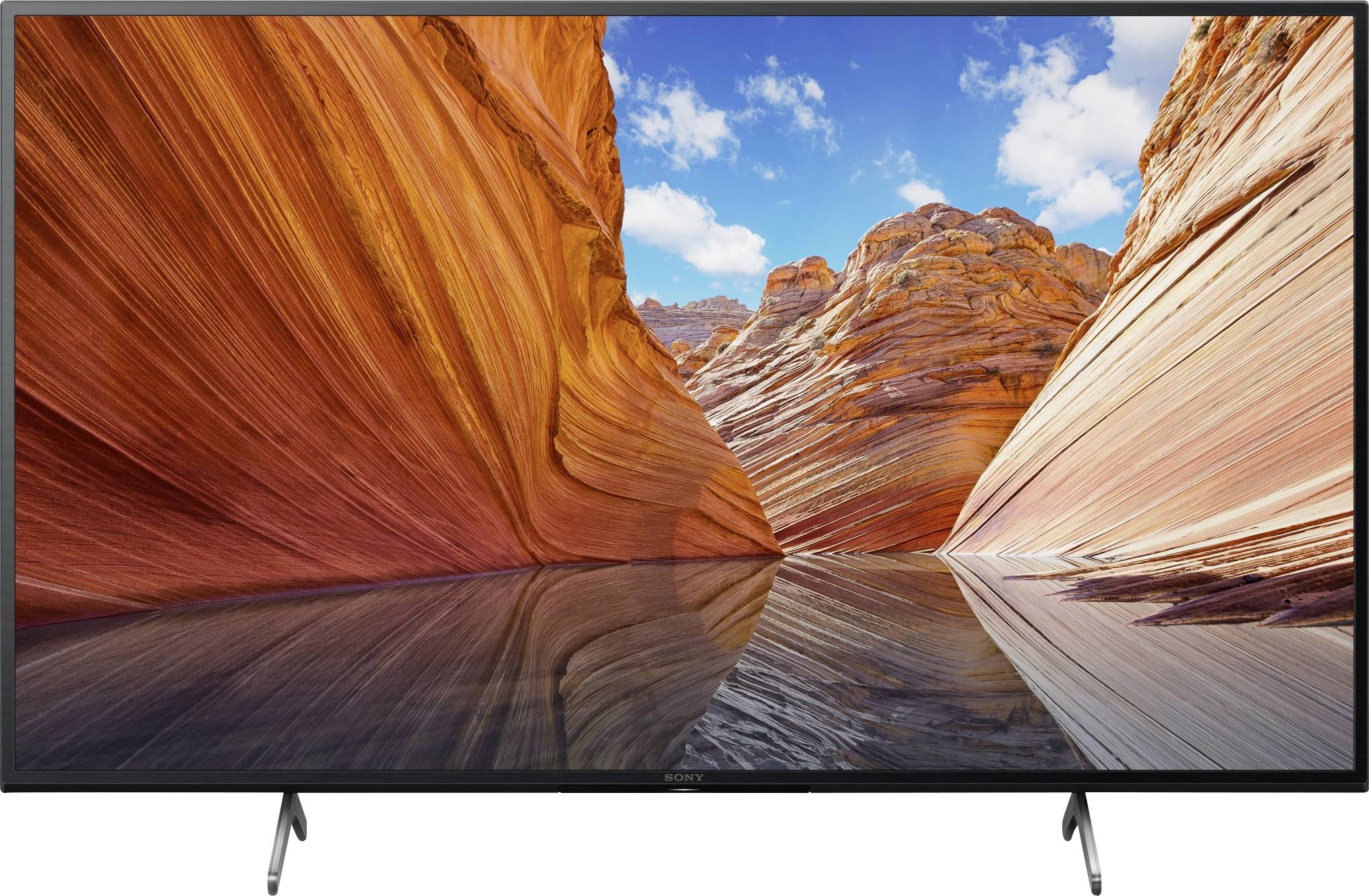 Sony BRAVIA KD-65X80J LED-TV 164 cm 65 Zoll EEK G (A - G) DVB-T2, DVB-C, DVB-S2, UHD, Smart TV, WLAN, PVR ready, CI+ Schwarz
