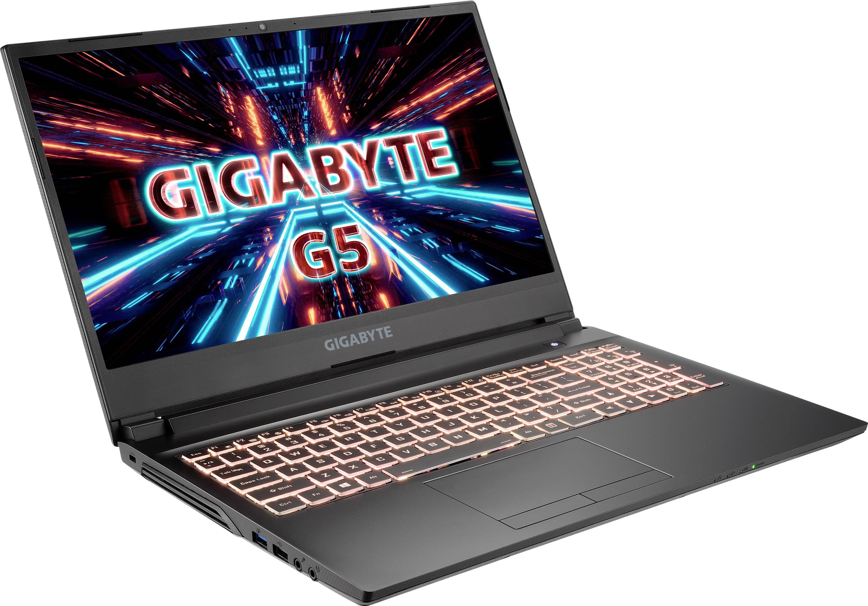 Gigabyte Gaming Notebook G5 39.6cm (15.6 Zoll) Full HD Intel® Core™ i5 i5-10500H 16GB RAM 512GB SSD Nvidia GeForce RTX 3060