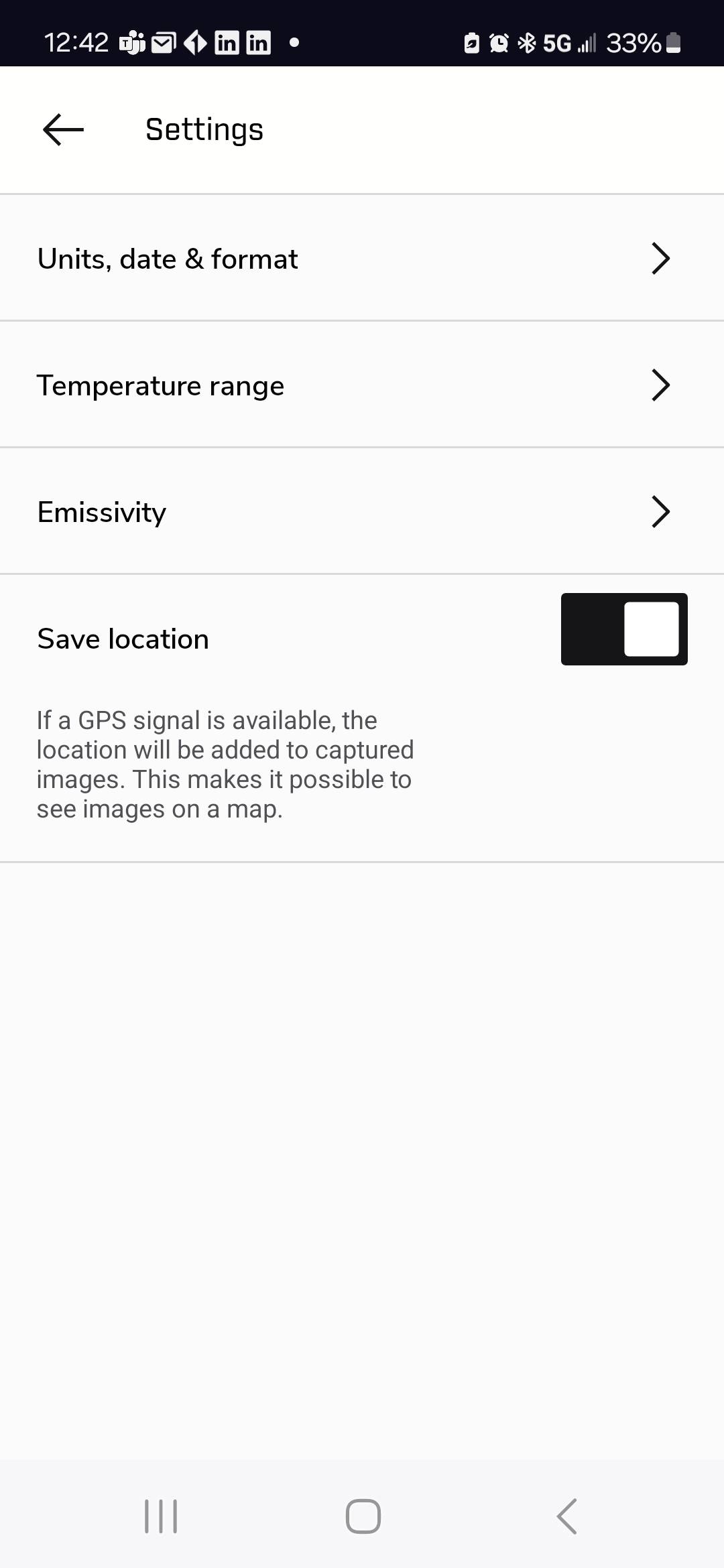 FLIR One Gen 3 - iOS Handy Wärmebildkamera -20 bis +120°C 80 x 60 Pixel 8.7Hz