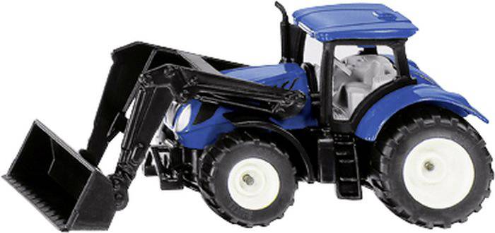 SIKU Spielwaren Landwirtschafts Modell New Holland Traktor mit Frontlader Fertigmodell Traktor Modell