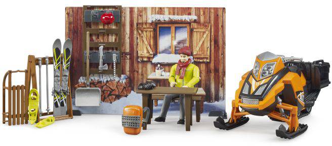 bruder Einsatzfahrzeug Modell Snowmobil Fertigmodell Einsatzfahrzeug Modell