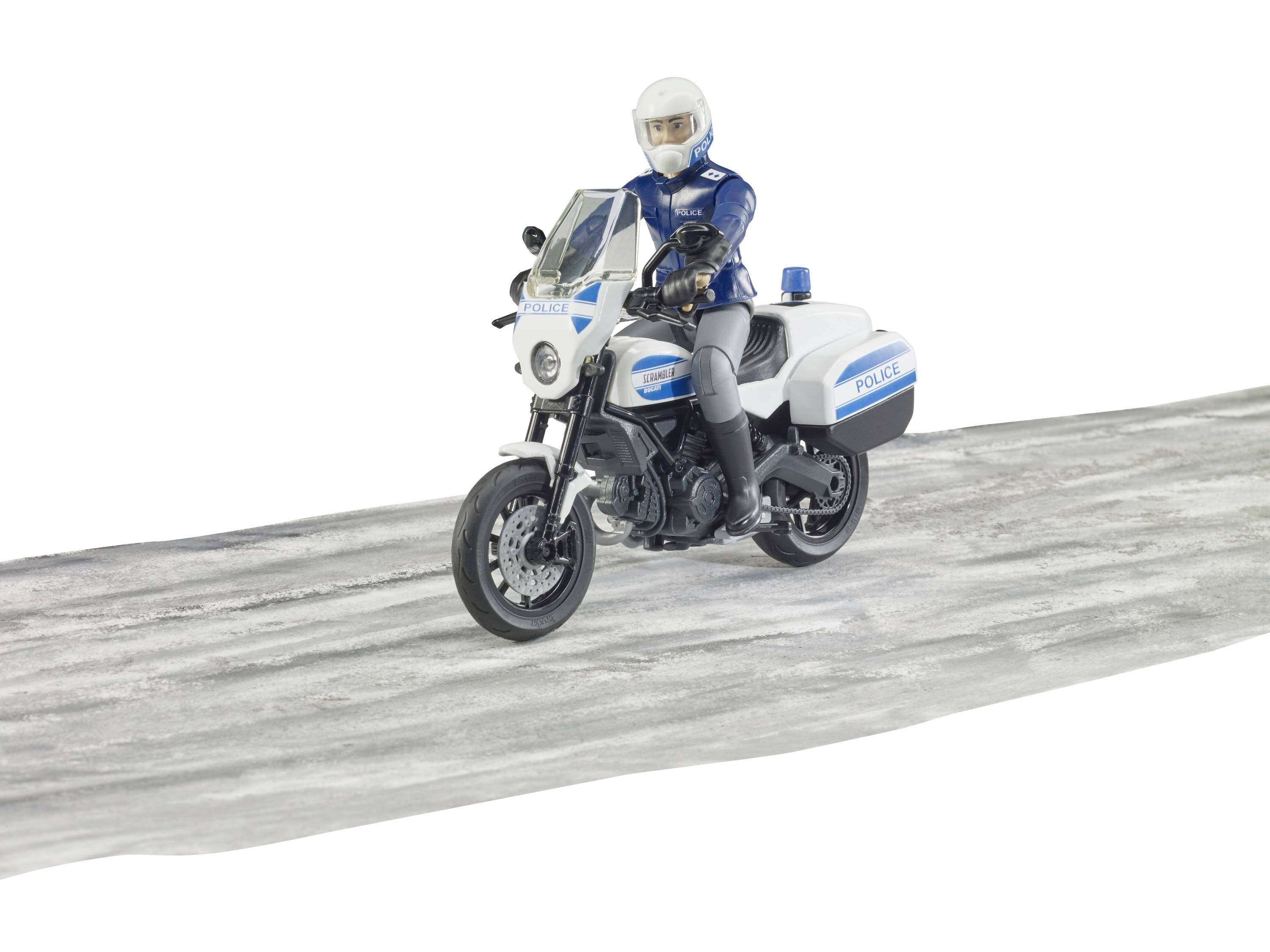 bruder Motorrad Modell Ducati Polizei Fertigmodell Motorrad Modell