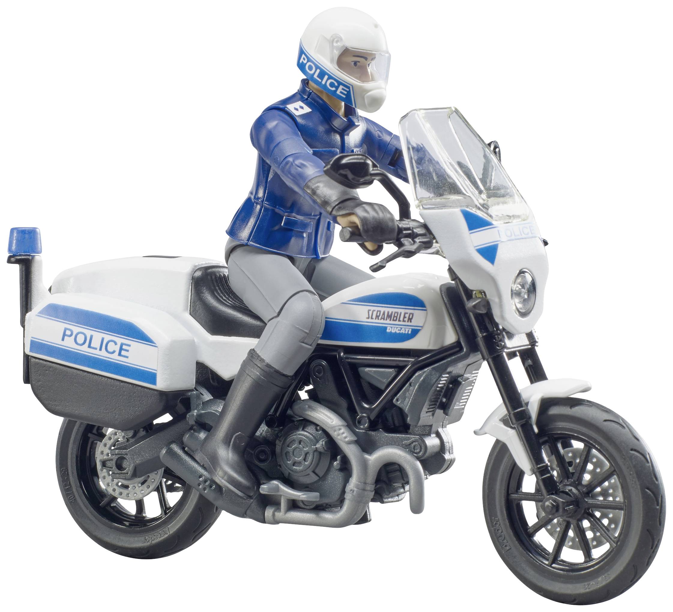 Bruder Motorrad Modell Ducati Polizei Fertigmodell Motorrad Modell