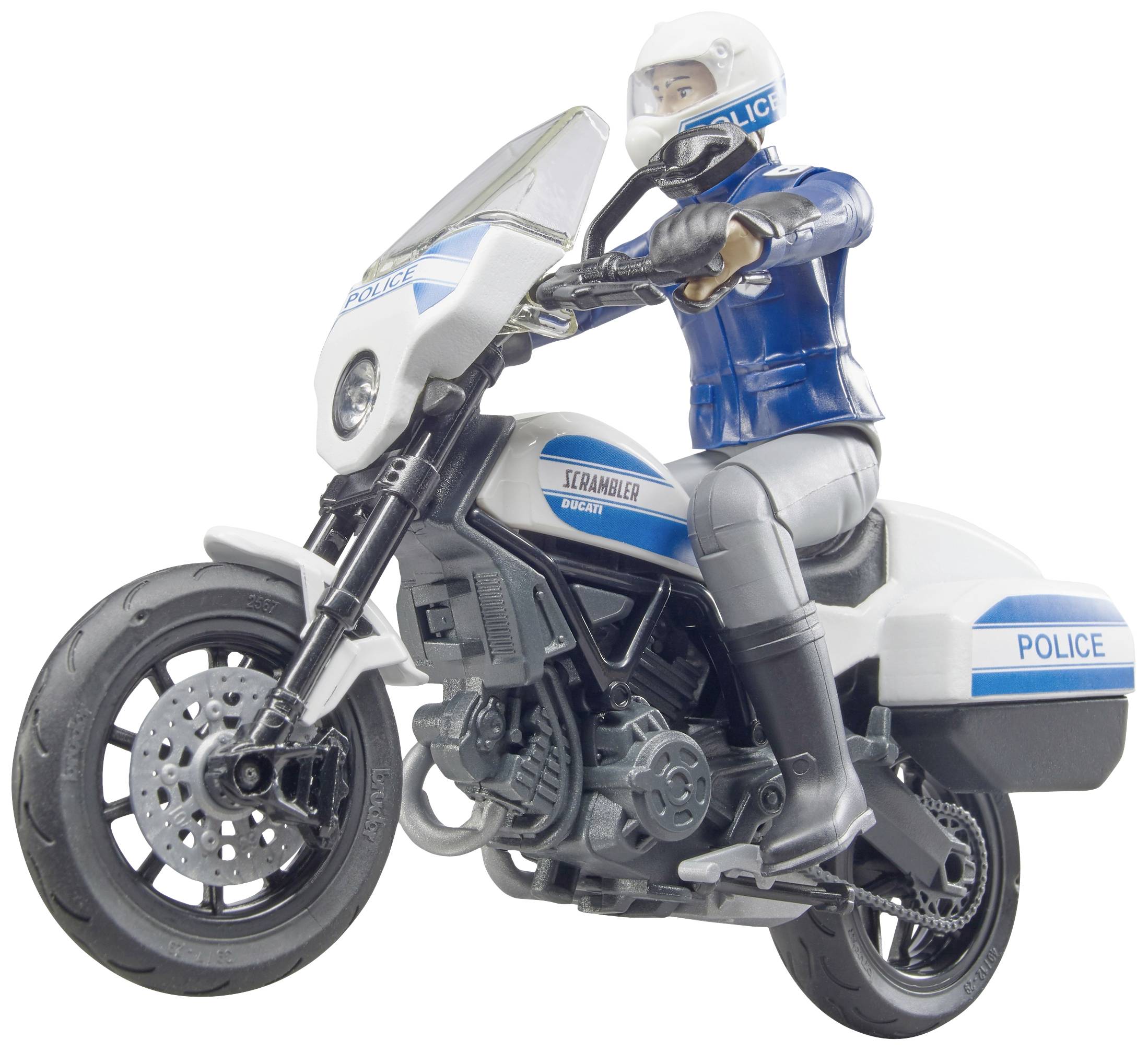 Bruder Motorrad Modell Ducati Polizei Fertigmodell Motorrad Modell