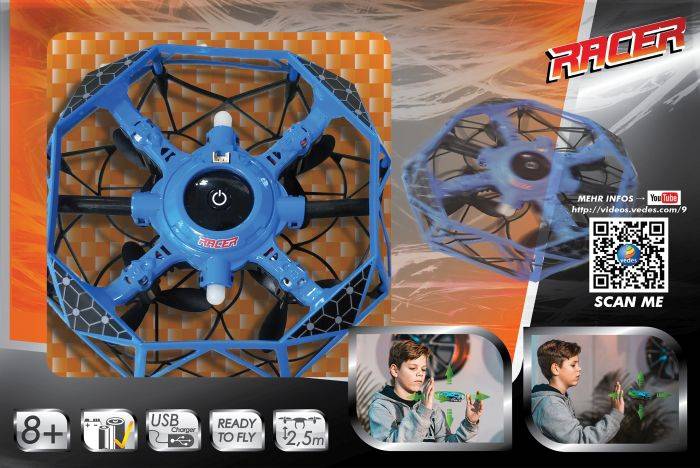 Racer I/R Air Spider 2.0, #11 cm Quadrocopter