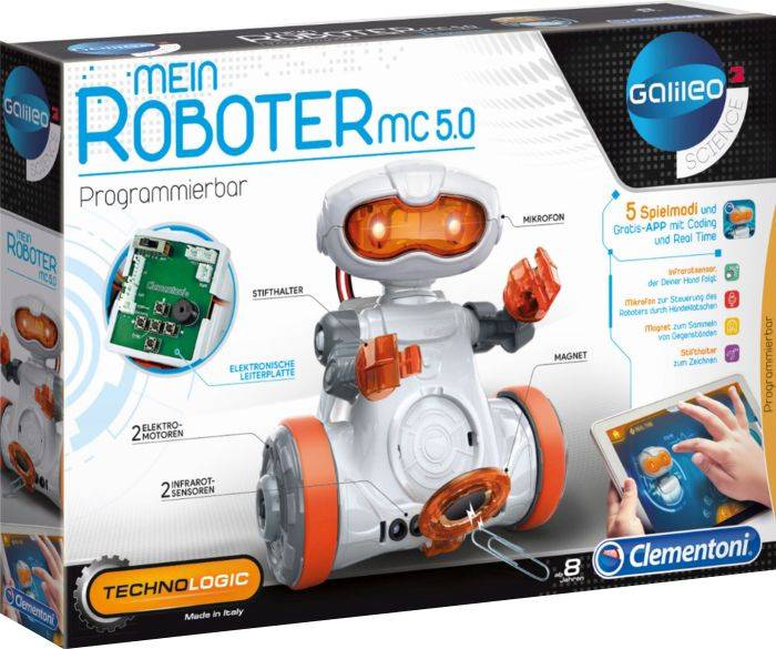 Clementoni Clementoni Mein Roboter MC 5 Roboter Bausatz