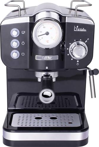 BiKitchen coffee 200 Espressomaschine mit Siebträger Schwarz 1100W  - Onlineshop Voelkner