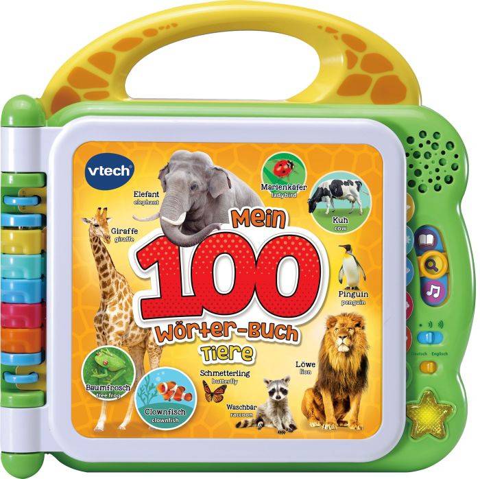 VTech Mein 100-Wörter-Buch: Tiere 80-609544