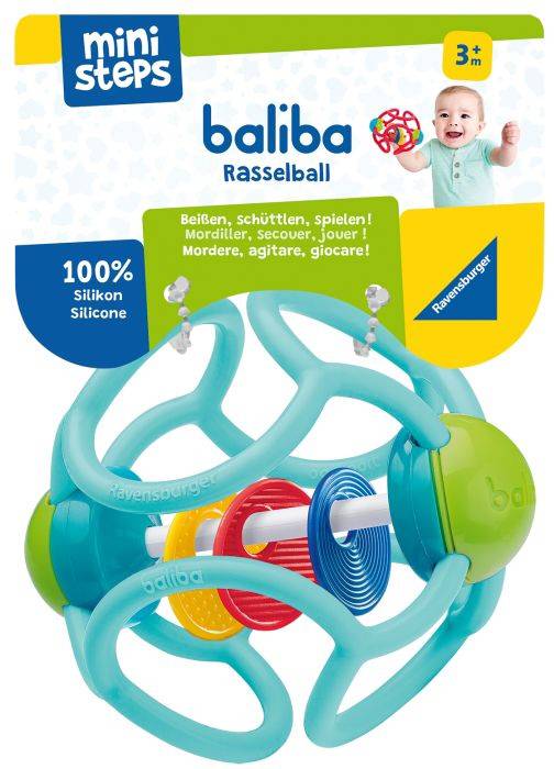 Ravensburger ministeps® baliba Rasselball türkis 4152