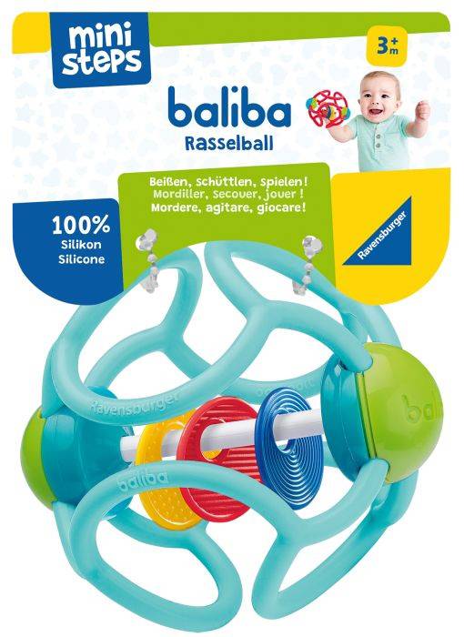 Ravensburger ministeps® baliba Rasselball türkis 4152