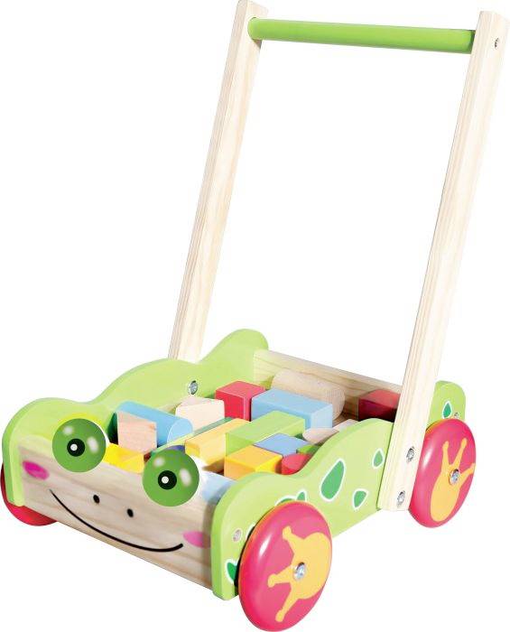 SMH Laufwagen mit Bauklötzen, 20 Stück