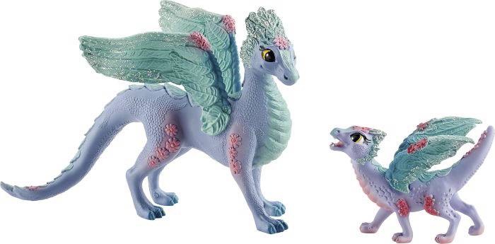 Schleich bayala 70592 Blütendrachenmama und Baby