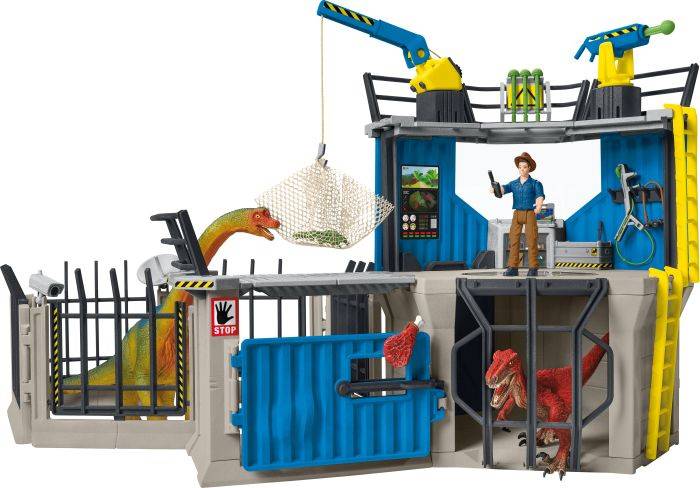 Schleich Dinosaurier – Große Dino-Forschungsstation. Spielfigur