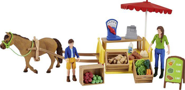 Schleich Farm World - Mobiler Bauernhof-Ständer Spielfigur