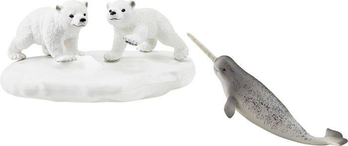 Schleich Wild Life 42531 Eisbären-Rutschpartie (42531)