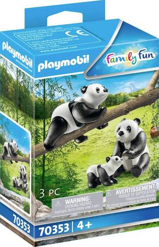 PLAYMOBIL 70353 2 Pandas mit Baby