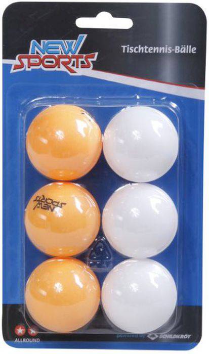 NSP TT Bälle 6St., 1Stern, auf Karte