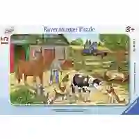 Ravensburger 06035 Rahmenpuzzle Glückliches Bauernhofleben 15 Teile 6035 Ravensburger 06035 Rahmenpuzzle Glückliches Bauernhofleben 15 Teile 6035